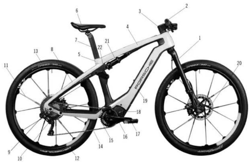 PORSCHE eBike Sport 2025 - Endetail - 1