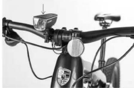 PORSCHE eBike Sport 2025 - Montage des lumières - 1