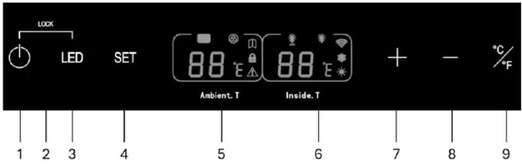 LA SOMMELIERE CLASSIC185 - - Barra de control - 1