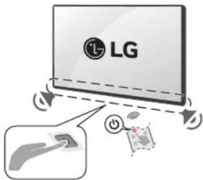 LG 65UA7000P - Turning on the TV - 1