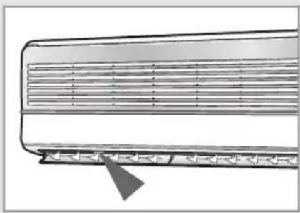SAMSUNG AQT12S4GE - Réglez le flux d'air horizontal - 1