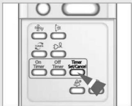SAMSUNG AQT18P0GBA - Régler la minuterie de mise en marche - 4