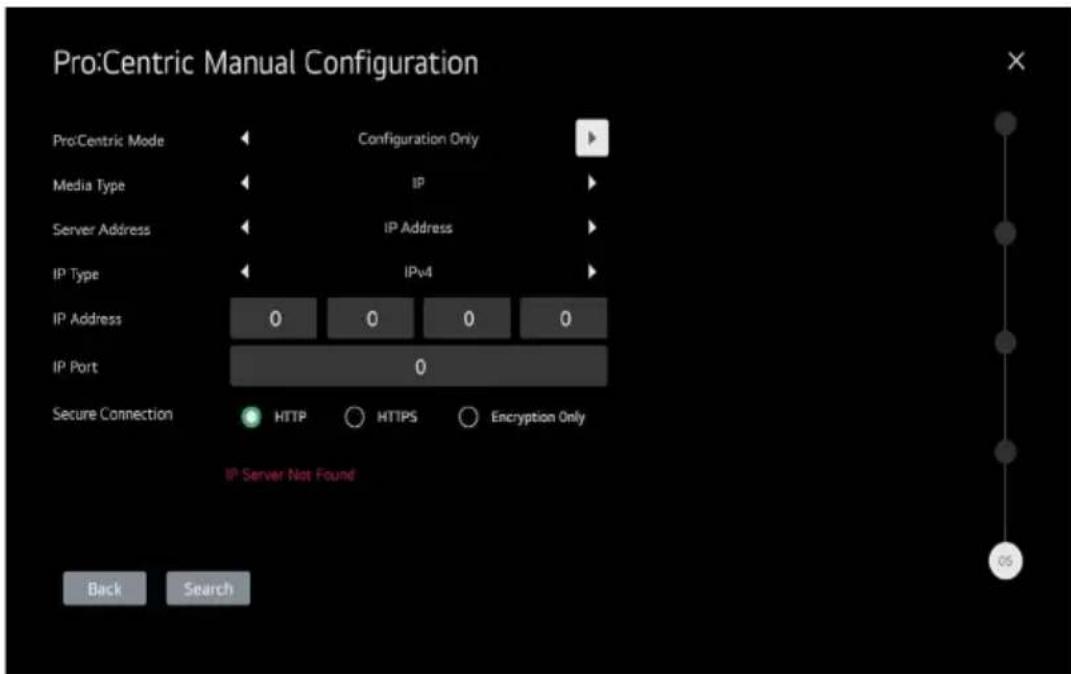 LG 50PK640S0UB - Configure the appropriate Pro:Centric settings. (Taiwan does not support RF) - 2