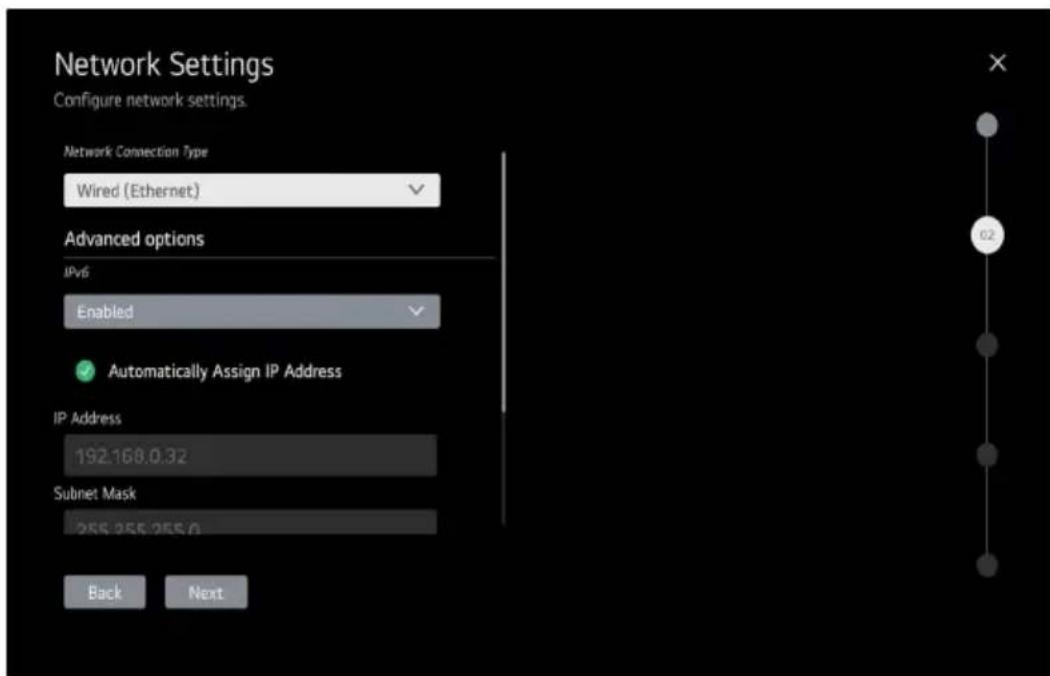 LG 50PK640S0UB - Network Settings - 1