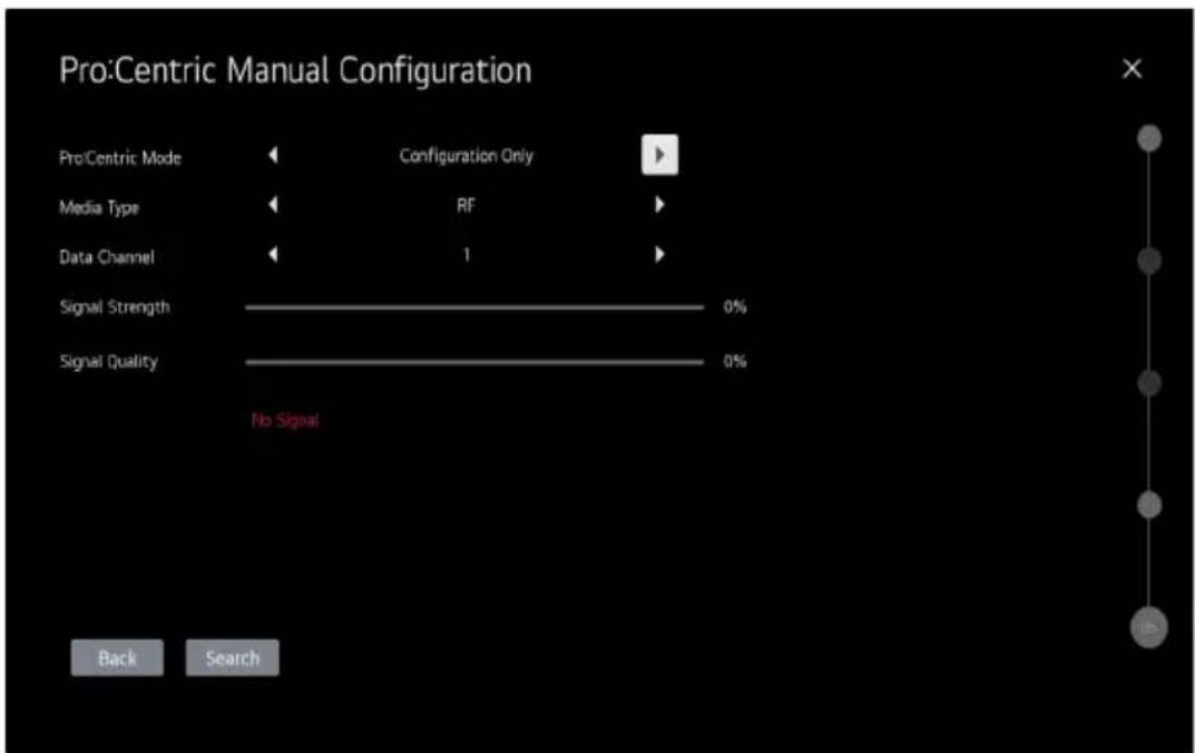 LG 50PK640S0UB - Configure the appropriate Pro:Centric settings. (Taiwan does not support RF) - 1