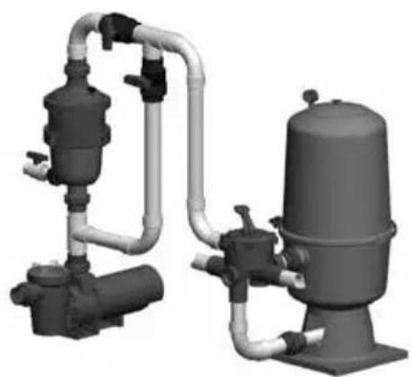 Waterco MultiCyclone MC16 GEN2 - Vanlig installation - 3
