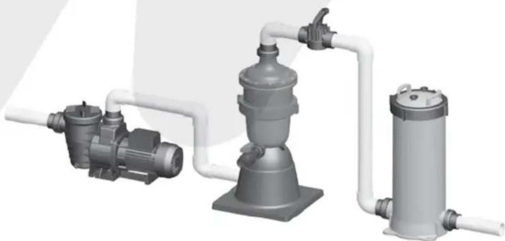 Waterco MultiCyclone MC16 GEN2 - Supporto di montaggio facoltativo - 1