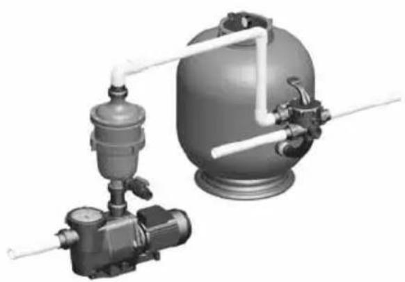 Waterco MultiCyclone MC16 GEN2 - Vanlig installation - 1
