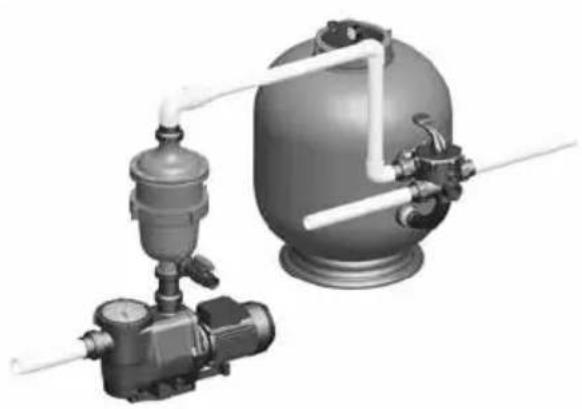 Waterco MultiCyclone MC16 GEN2 - Instalación habitual - 1