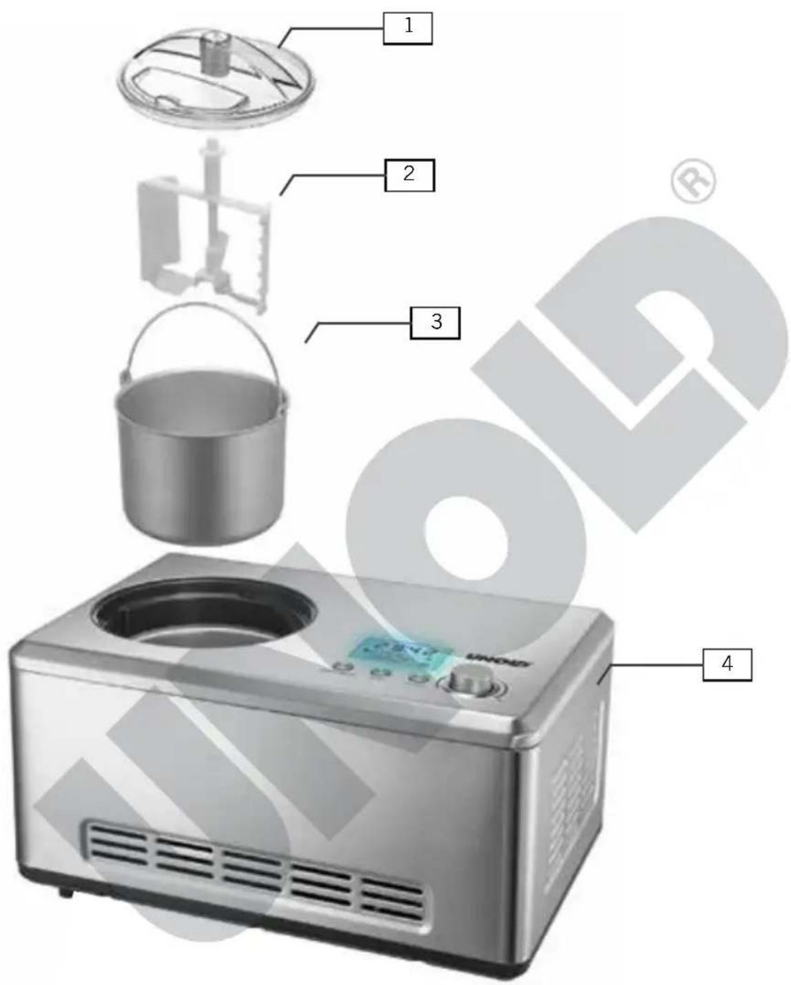 UNOLD Nobile 488769 - IHRE NEUE EISMASCHINE - 1