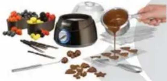 UNOLD Chocolatier 486679 - DEKORACJE Z CZEKOLADY - 1