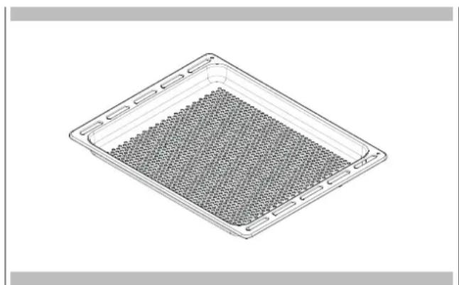 Fulgor Milano F7MSP30S1 - Directives pour les ustensiles de cuisine Air Fry - 1