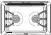 Fulgor Milano F7MSP30S1 - Turbine de convection - 4