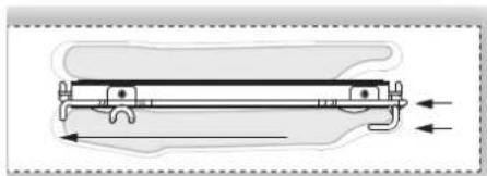 Fulgor Milano F7MSP30S1 - To replace an extendable rack: - 3