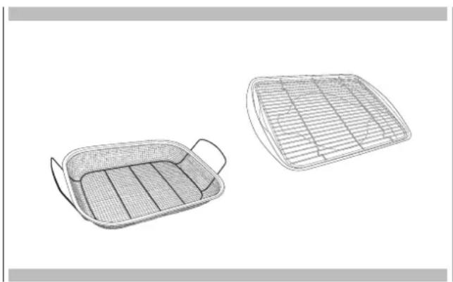 Fulgor Milano F7MSP30S1 - Directives pour les ustensiles de cuisine Air Fry - 2