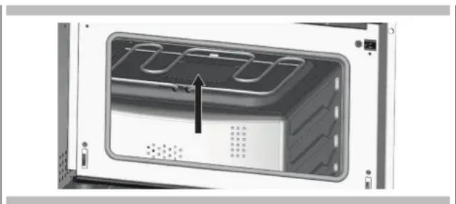 Fulgor Milano F7MSPD24MB1 - Ne pas retirer le couvercle du guide d'ondes. - 1