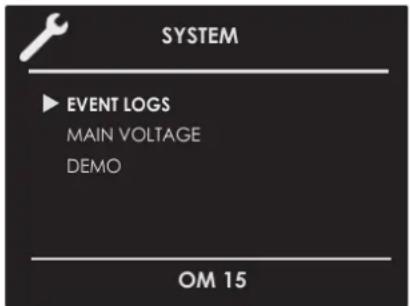 Fulgor Milano F7MSPD24MB1 - EN 7 - System Setting - 2