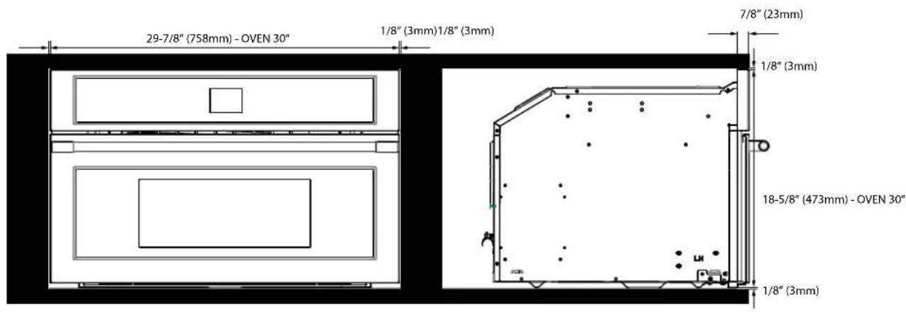 Fulgor Milano F7MSPD24MB1 - FLUSHMOUNT INSTALLATION - 5