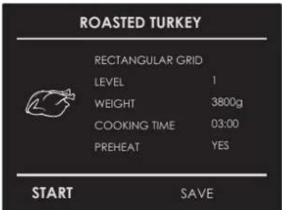 Fulgor Milano F7MSPD24MB1 - Select an already-set recipe: - 1