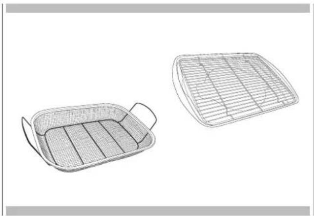 Fulgor Milano F7MSPD24MB1 - Directives pour les ustensiles de cuisine Air Fry - 2