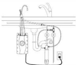 InSinkErator HWT-00 - OVERVIEW OF A COMPLETED SETUP - 2
