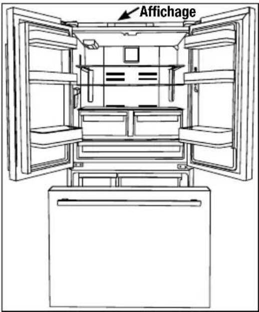 Fulgor Milano F7HK36FFBS - Avertissement de porte/ tiroir ouvert - 1