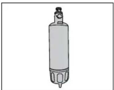 Fulgor Milano F7HK36FFBS - Installation du filtre à eau interne - 1