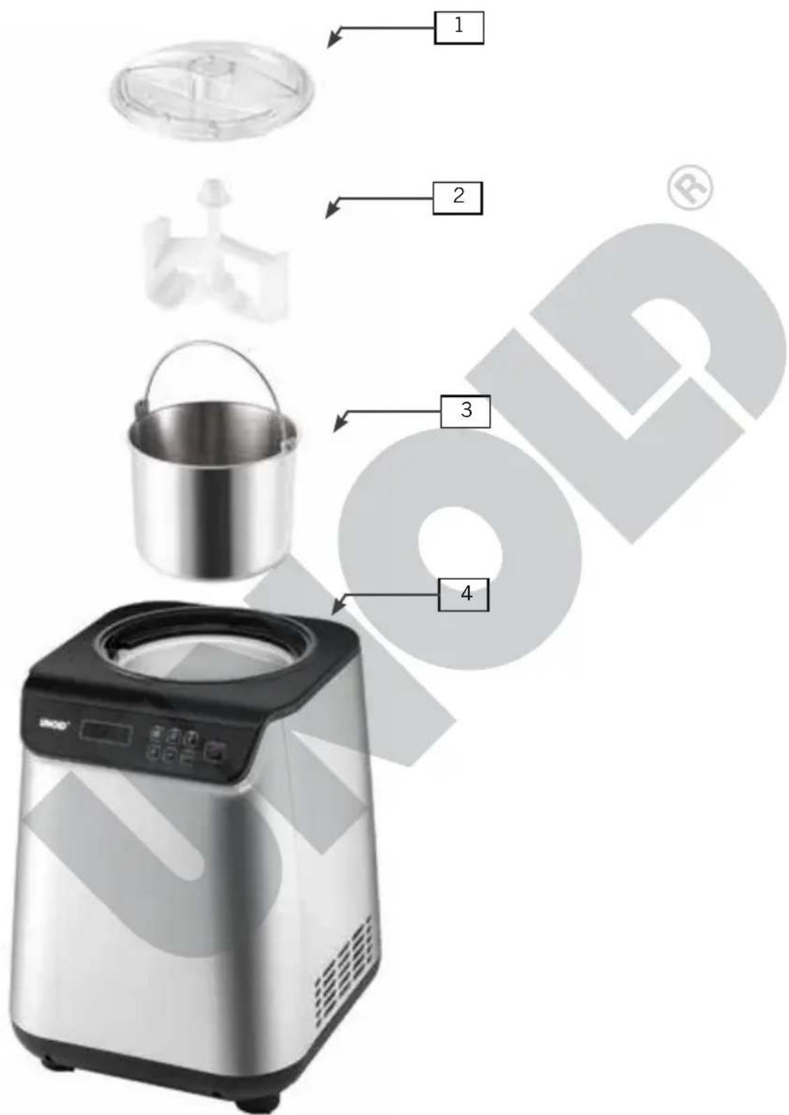 UNOLD Uno 488259 - IHRE NEUE EISMASCHINE - 1