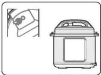 CONTINENTAL EDISON CEMCSP10006L - Warning on Opening the lid - 1
