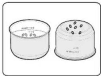 CONTINENTAL EDISON CEMCSP10006L - La quantité totale d'aliment et d'eau ne doit pas dépasser le niveau maximal - 2
