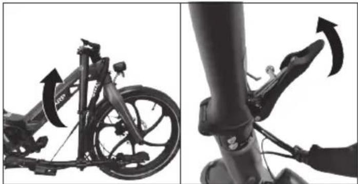 SHARP BK-BM07 - ÉTAPE 1 : Installez et ajustez le guidon - 1