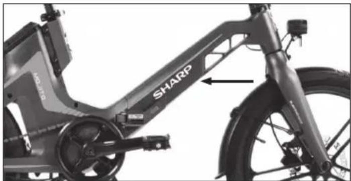 SHARP BK-BM07 - Cykelstelnummer - 1