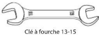 Clé à fourche 13-15