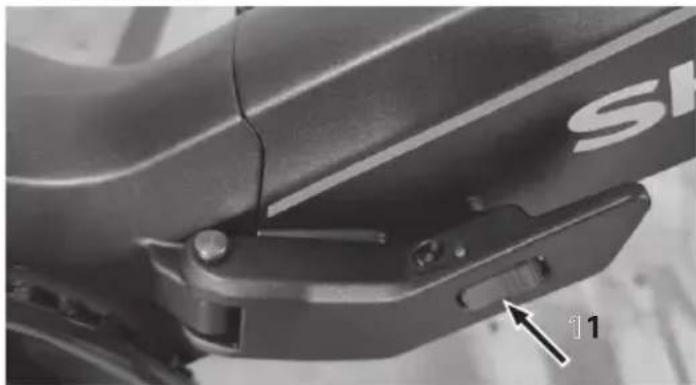 SHARP BK-BM07 - Um das Fahrrad zu falten, folgen Sie diesen Schritten: - 2