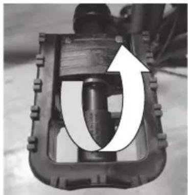 SHARP BK-BM07 - To fold the bike, follow these steps: - 1