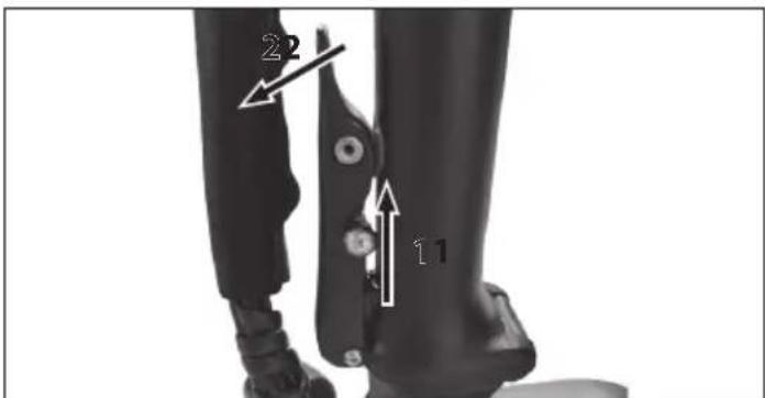 SHARP BK-BM07 - Volg deze stappen om de fiets te vouwen: - 4