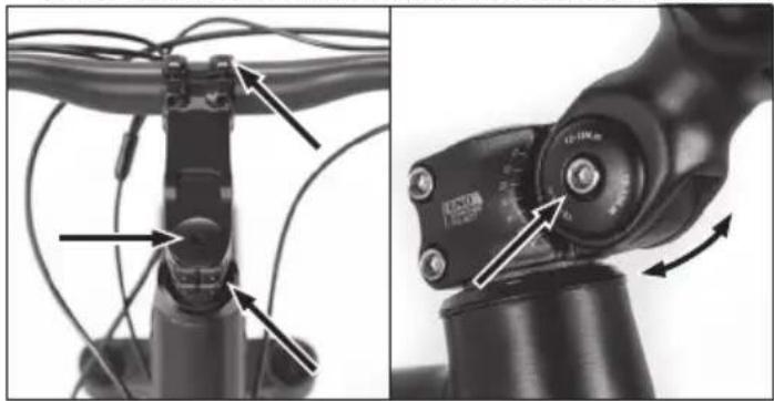 SHARP BK-DM032 - STEP 1: Install and adjust the handlebar - 1