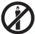SHARP BK-UM03 - In order to prevent fi re always keep candles and other open fl ames away from this product. - 1