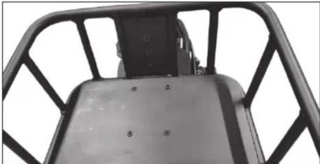 SHARP BK-UM03 - STEP 4: Install luggage rack - 1