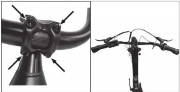 SHARP BK-UM03 - STEP 1: Install and adjust the handlebar - 2