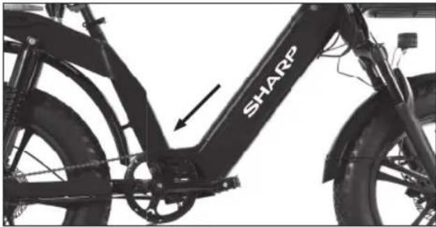 SHARP BK-UM03 - Fahrradrahmennummer - 1