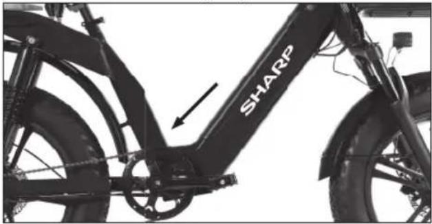 SHARP BK-UM03 - Número de cuadro de bicicleta - 1
