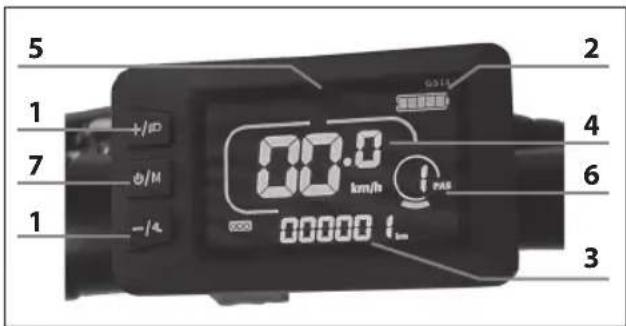 SHARP BK-UM03 - Display functions: - 1