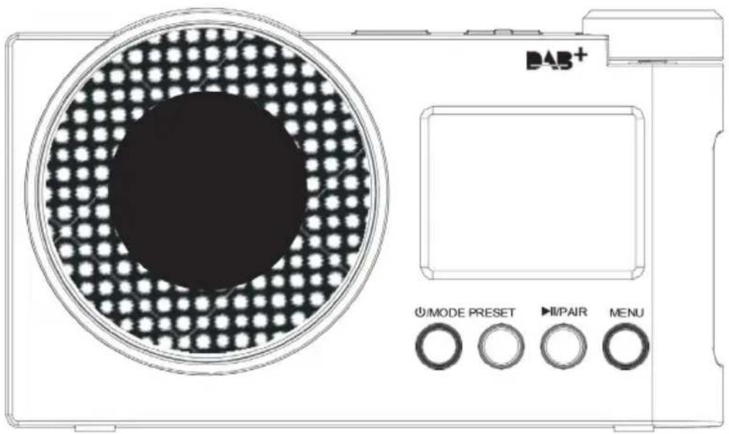THOMSON RT400DABBT - RADIO DIGITAL BLUETOOTH DAB/DAB+/FM - 1