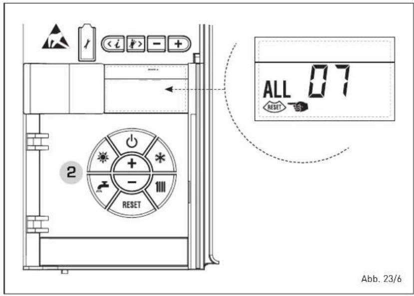 SIME Murelle HE 35 R ErP - - EINGREIFEN DER ABGASSONDE "ALL 13" (Abb. 23/10) - 1