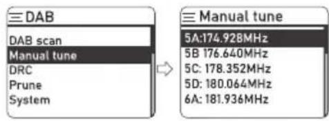 THOMSON RT850DABBT - Pesquisa automática - 2