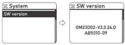 THOMSON RT850DABBT - Softwareversion - 1