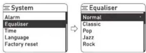 THOMSON RT850DABBT - Equalizador - 1