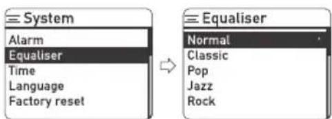 THOMSON RT850DABBT - Égaliseur - 1