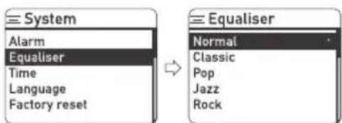 THOMSON RT850DABBT - Equalizer - 1